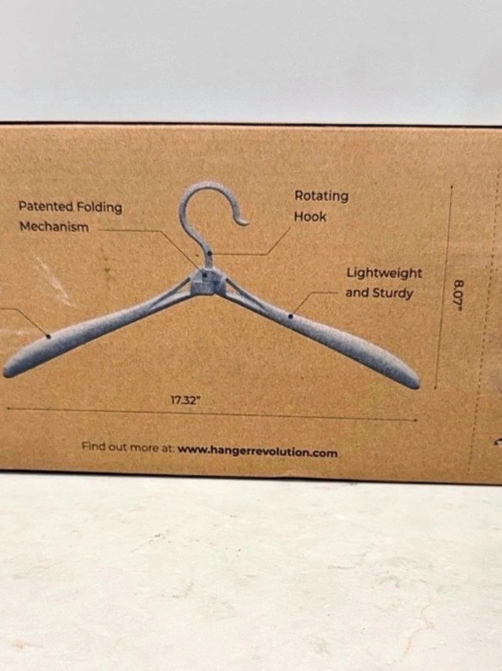 Hanger Revolution Foldable Hangers - 20 pcs Folding Set